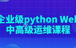 企业级python Web中高级运维课程