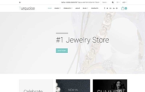 白色简洁精美的html珠宝商城整站网页模板
