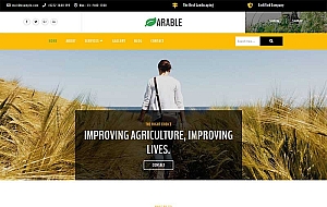 宽屏农业农产品种植养殖企业基地静态网站html模板