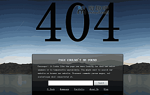 星空夜色404页面