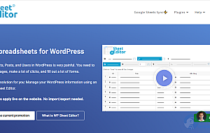 WordPress表格插件 WP Sheet Editor Pro v2.25.9 破解版下载