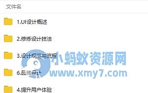 零基础成为年薪20万的UI设计师视频教程