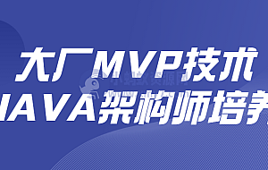 大厂MVP技术JAVA架构师培养