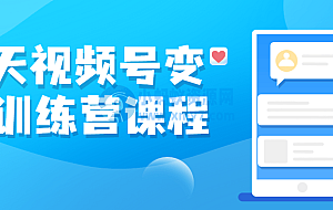 11天视频号变现训练营课程