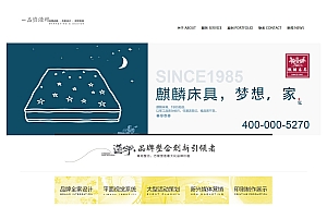 广告品牌设计企业公司织梦模板