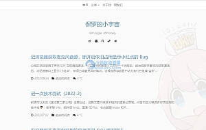 Single-一个简洁大气,含夜间模式的 Typecho 博客主题