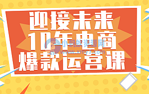迎接未来10年电商爆款运营课