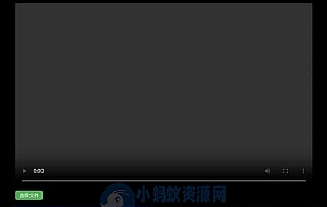 H5视频播放器源码_支持本地选择视频播放,带截图功能