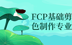 FCP基础剪辑调色制作专业入门