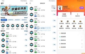 软盒软件库开源的软件库系统源码 支持快捷软件发布接口