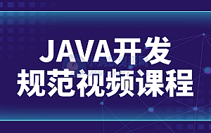 JAVA开发规范视频课程