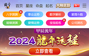 2024龙年新版UI周易测算网站H5源码、在线起名网站源码及运势测算网站系统源码
