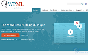 WordPress多语言插件 WPML Multilingual CMS v4.8.1 破解版