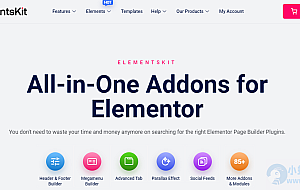 Elementor增强插件–ElementsKit PRO v3.8.8 破解版下载