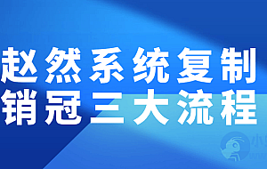赵然系统复制销冠三大流程