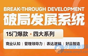 破局发展系统课 管理力表达逻辑