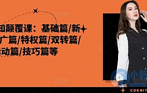 外卖认知颠覆课:基础篇/新店篇/推广篇/特权篇
