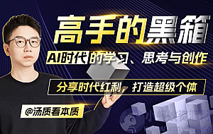 高手的黑箱:AI时代学习与创作