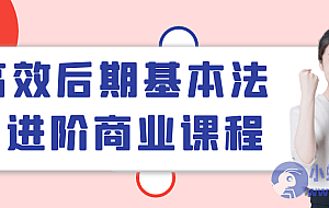 高效后期基本法进阶商业课程