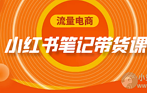流量电商小红书笔记带货课