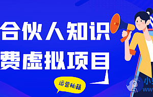 IP合伙人知识付费虚拟项目
