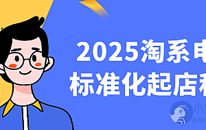 2025淘系电商标准化起店私教