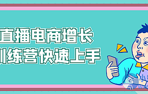 直播电商增长训练营快速上手