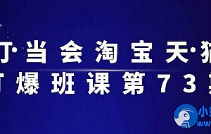 叮当会淘宝天猫打爆班课第73期