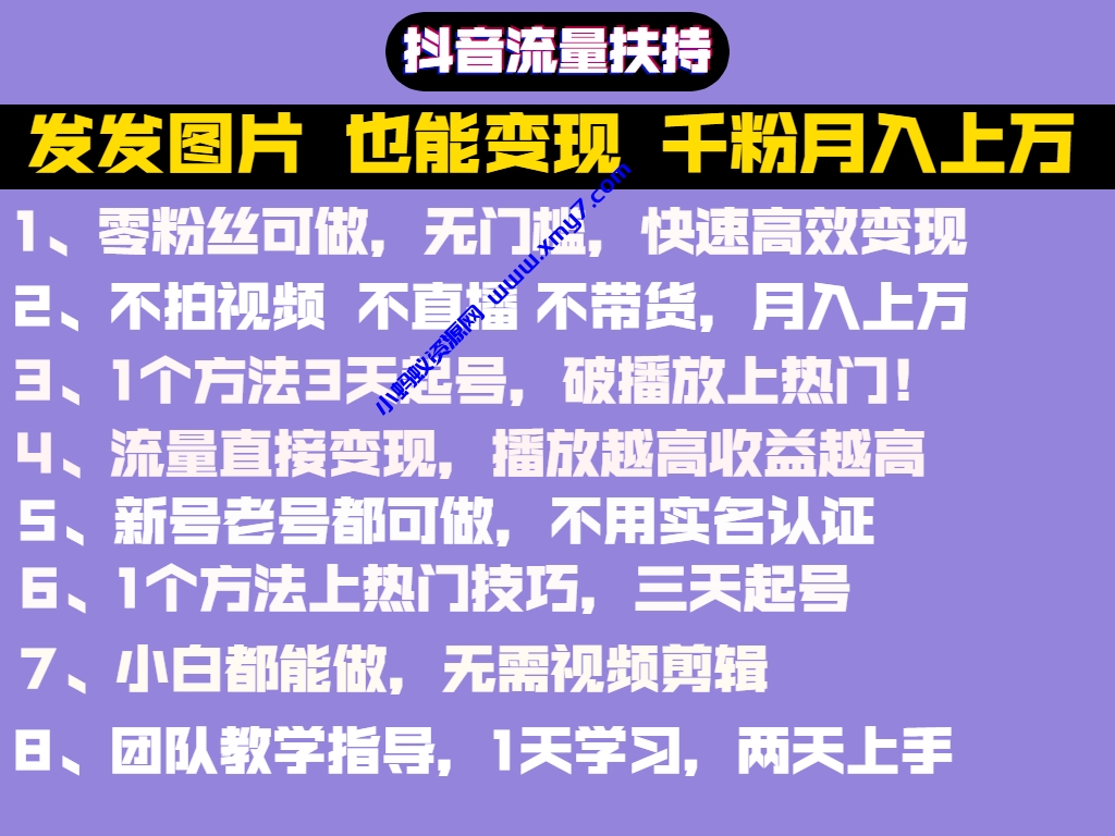 抖音组图号赚钱项目解析：月入5000+的实战文档！